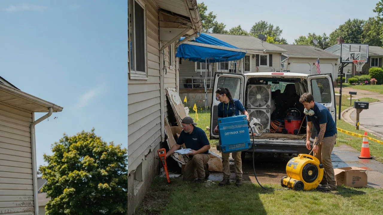 Ceiling Leak Cleanup in Noblesville, IN near me