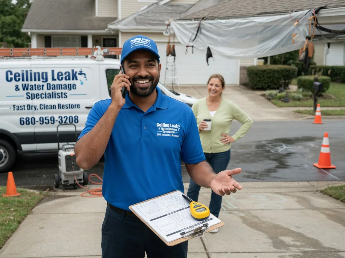 Ceiling Leak Cleanup Noblesville, IN FAQs